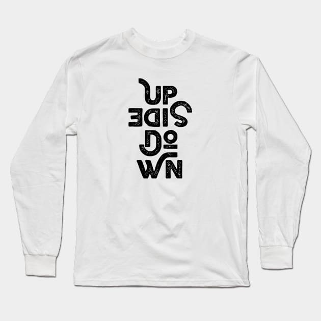 Upside down Long Sleeve T-Shirt by attadesign